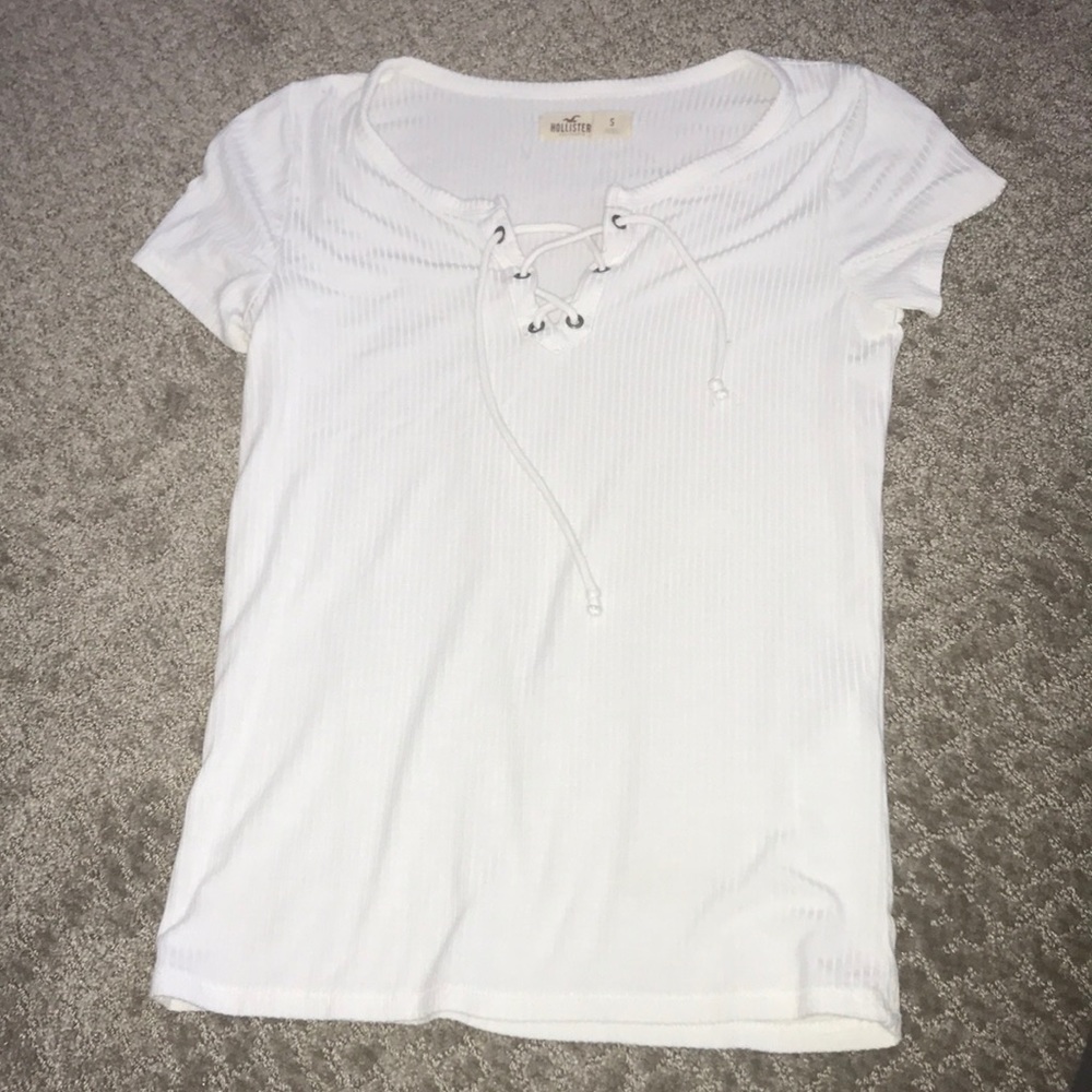 White ribbed Shirt
